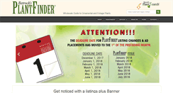 Desktop Screenshot of plantfinder.com